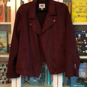 Faux Suede Jacket